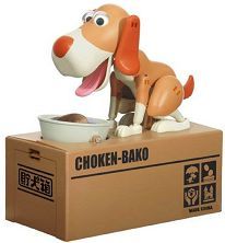 Greedy dog Piggybank